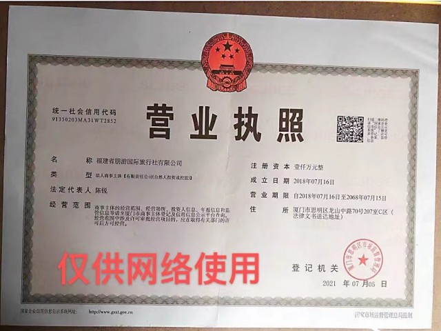 公司营业执照